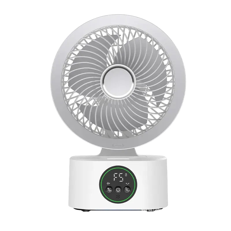 Portable Wall Hanging USB Fan With Remote Control And Nightlight Smart Voice Activated Folding Air Cooler For Home