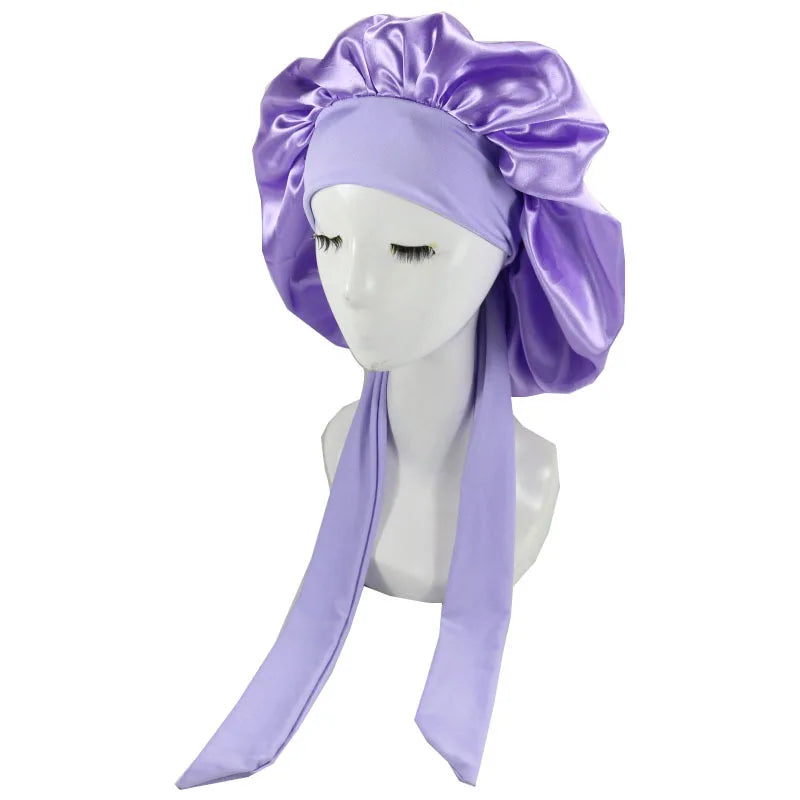 Satin Sleeping Hair Care Bonnet