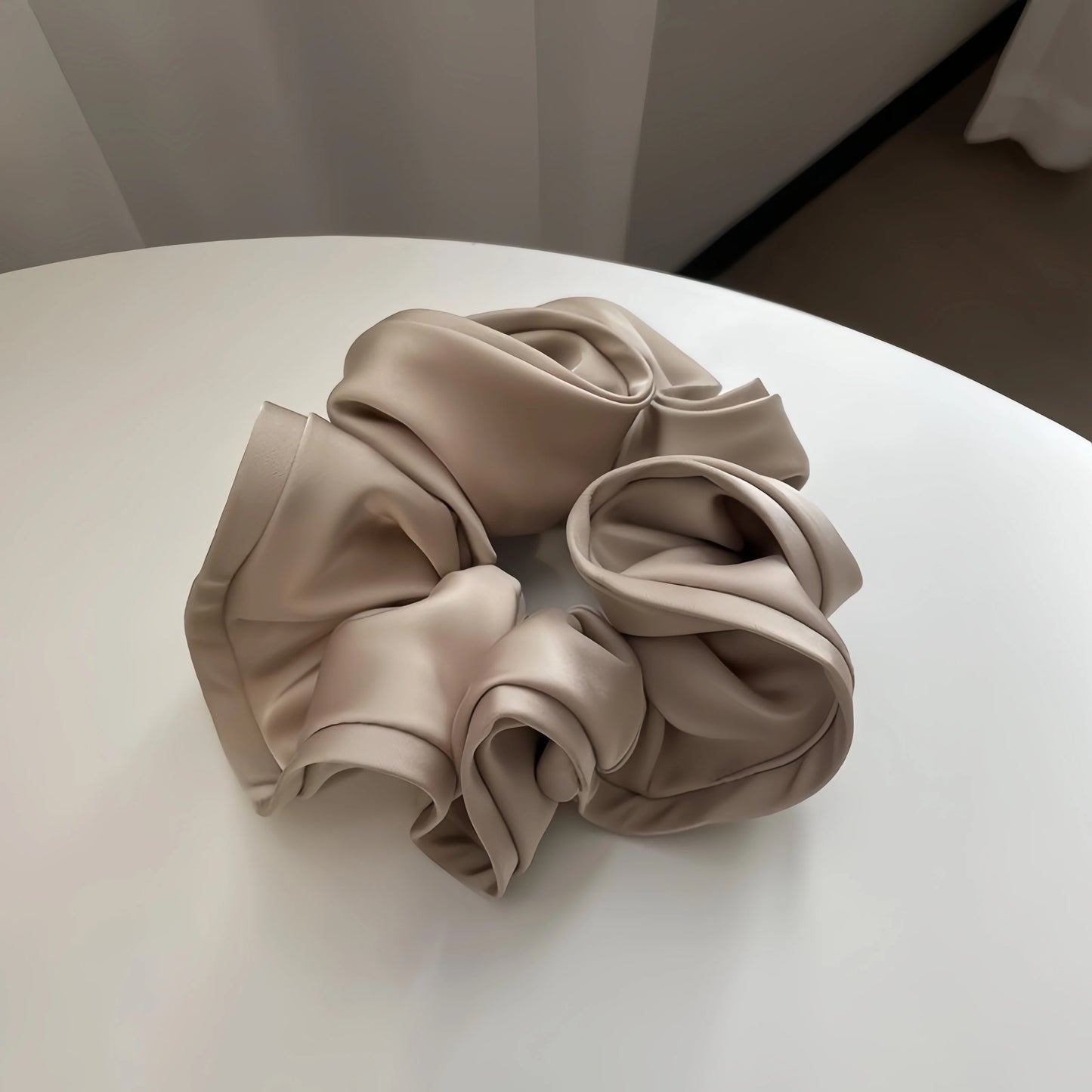 Big Satin Hair Tie Scrunchies