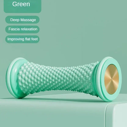 Foot Massager Roller – Yoga Massage Ball for Plantar Fascia & Muscle Relaxation, Manual Plastic Foot Massage Tool