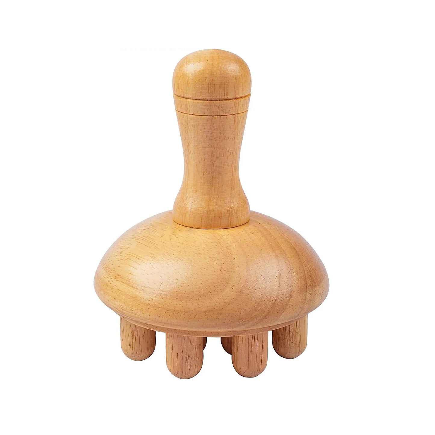 Zennify Wooden Mushroom Massager Tool for Muscle Relief by Haraps.com