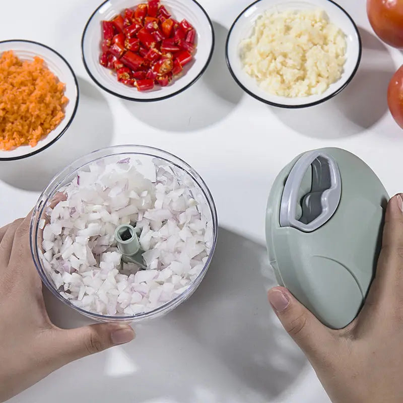 500/900ML Manual Garlic / Vegetable Chopper