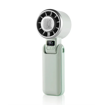 Ultra Quiet Portable Handheld Fan Turbo Cooling 3600mAh Rechargeable for Outdoor Travel Camping Exercise Office Bedroom Home by Haraps.com
