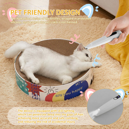 LED Dog Paw Trimmer – Low Noise Cordless Pet Grooming Clipper (Waterproof, High-Speed)