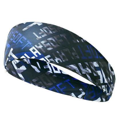 Gothic Skull Headband Sweat Bandage Sport Head Hair Band Workout Tennis Fitness Jog Basketball Running Scary Sweatband Women Men by Haraps.com