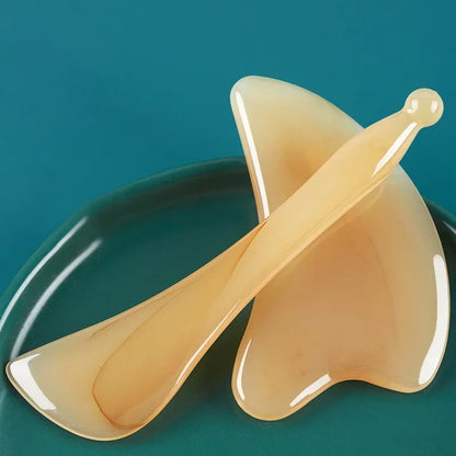 Velvet Glow Gua Sha Facial Massage Board by Haraps.com