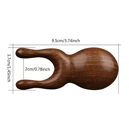 Eyes Gua Sha Sandalwood Facial Tool by Haraps.com