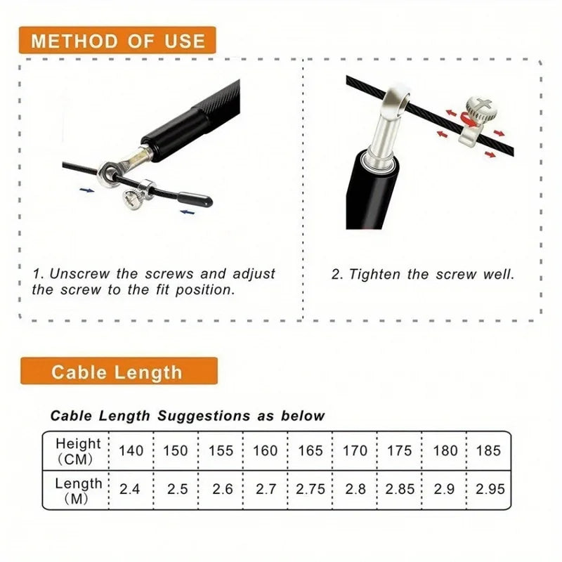 Professional Sports Skipping Rope