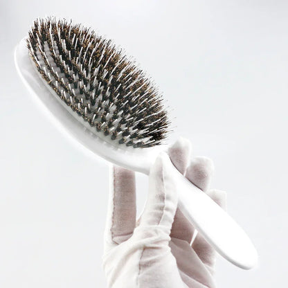 Boar Bristle Paddle Hairbrush