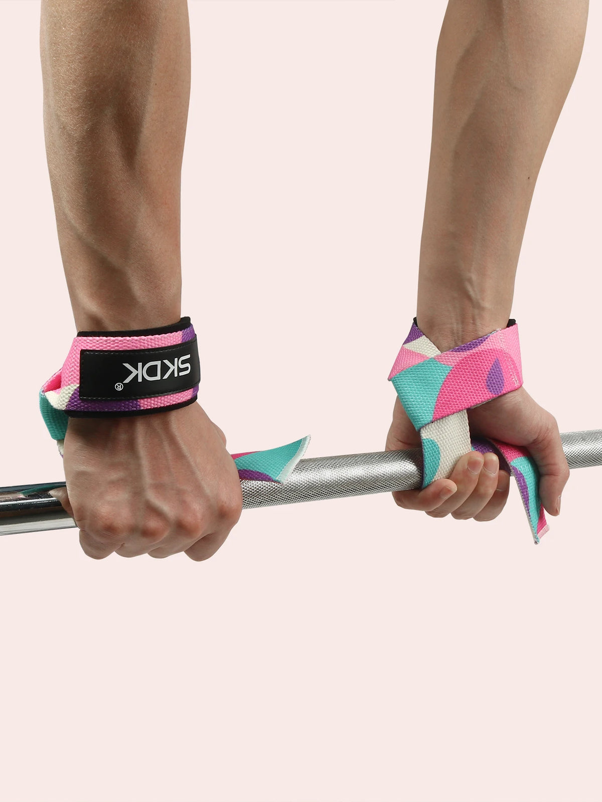 1pair Adjustable Wrist Wrap, Elastic Wrist Guard, Wrist Protection Band For Weight Lifting, Crossfit, Powerlifting, Strength by Haraps.com
