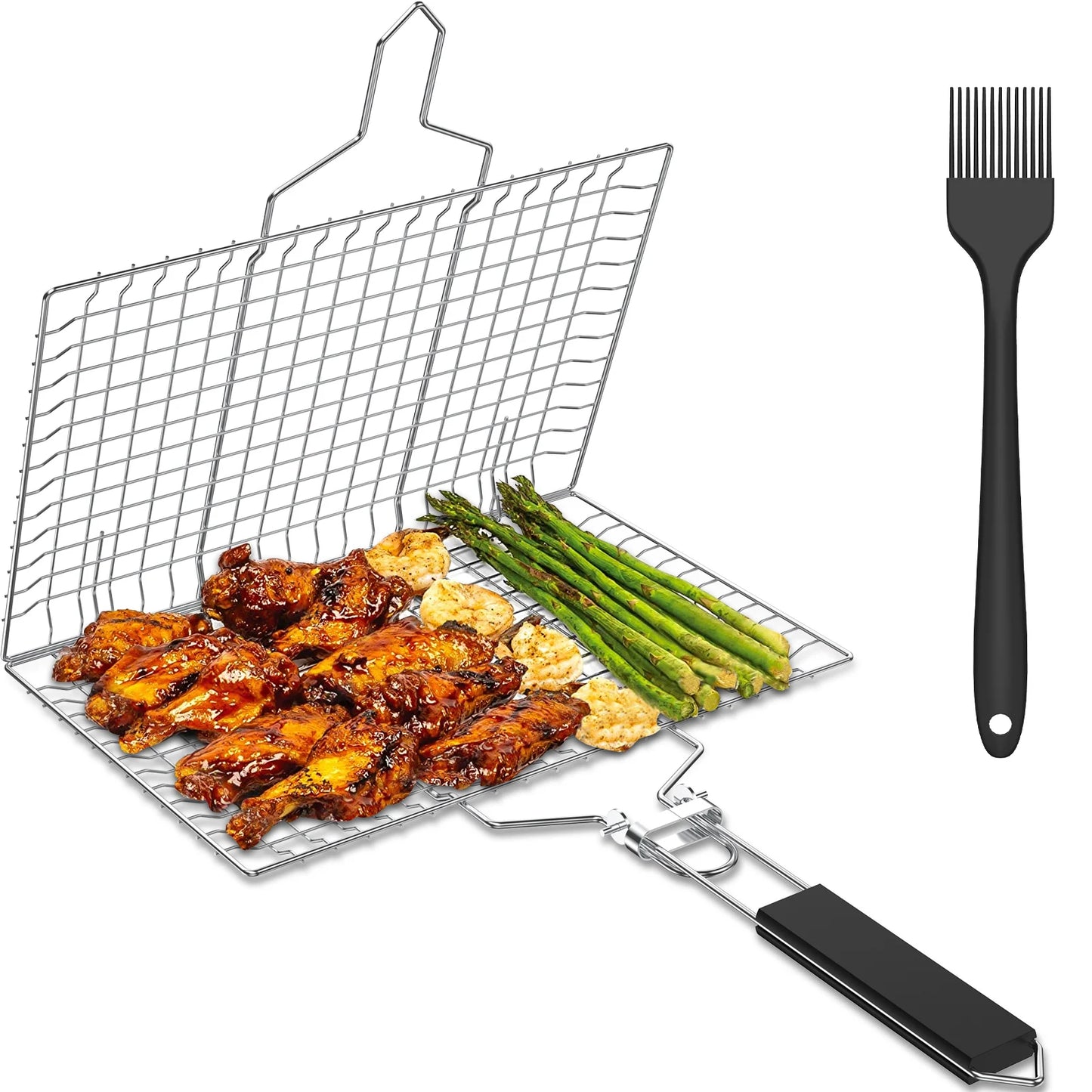 Fish Grilling Basket Large Capacity