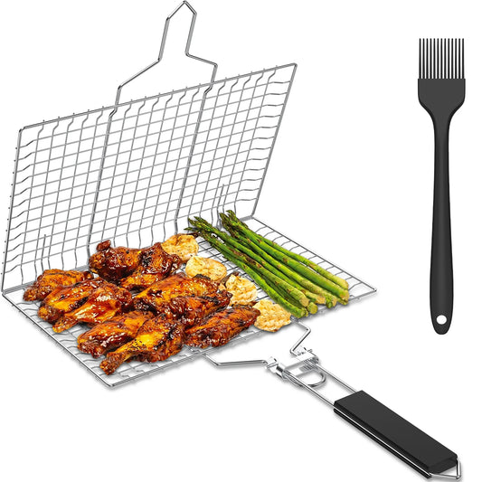 Fish Grilling Basket Large Capacity