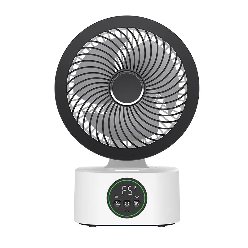 Portable Wall Hanging USB Fan With Remote Control And Nightlight Smart Voice Activated Folding Air Cooler For Home