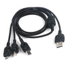 All-in-One USB Cable (Black)