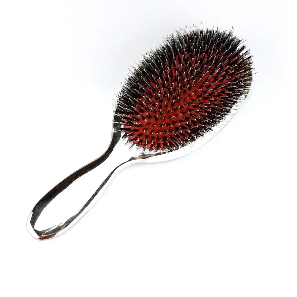 Boar Bristle Paddle Hairbrush