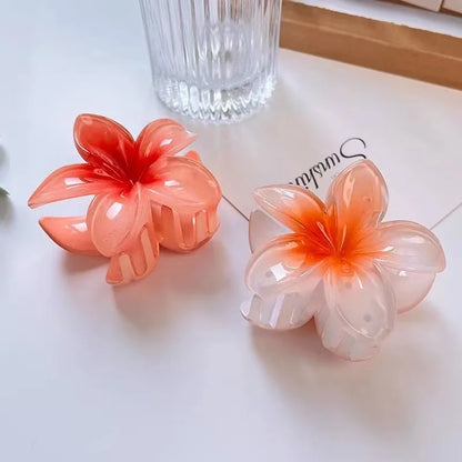 Hawaiian Gradient Hair Claw Clip