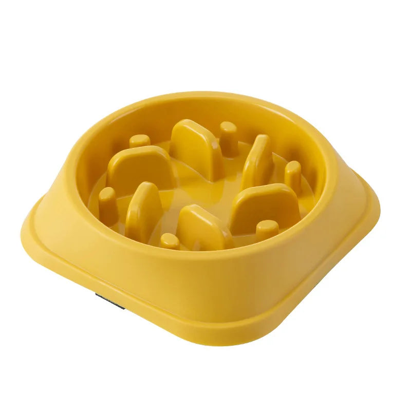 Slow Feeder Dog & Cat Bowl – Anti-Choking, Non-Slip, Healthy Eating Pet Bowl