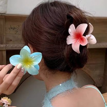 Hawaiian Gradient Hair Claw Clip