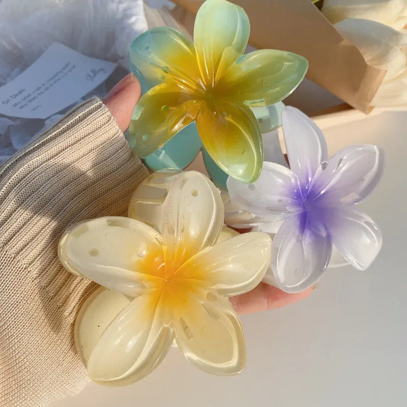 Hawaiian Gradient Hair Claw Clip