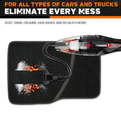 Mini Cordless Handheld Vacuum Cleaner Powerful Suction USB Rechargeable Lightweight Portable Vacuum for Car Home Pet Hair Sofa Carpet Office Cleaning by Haraps.com