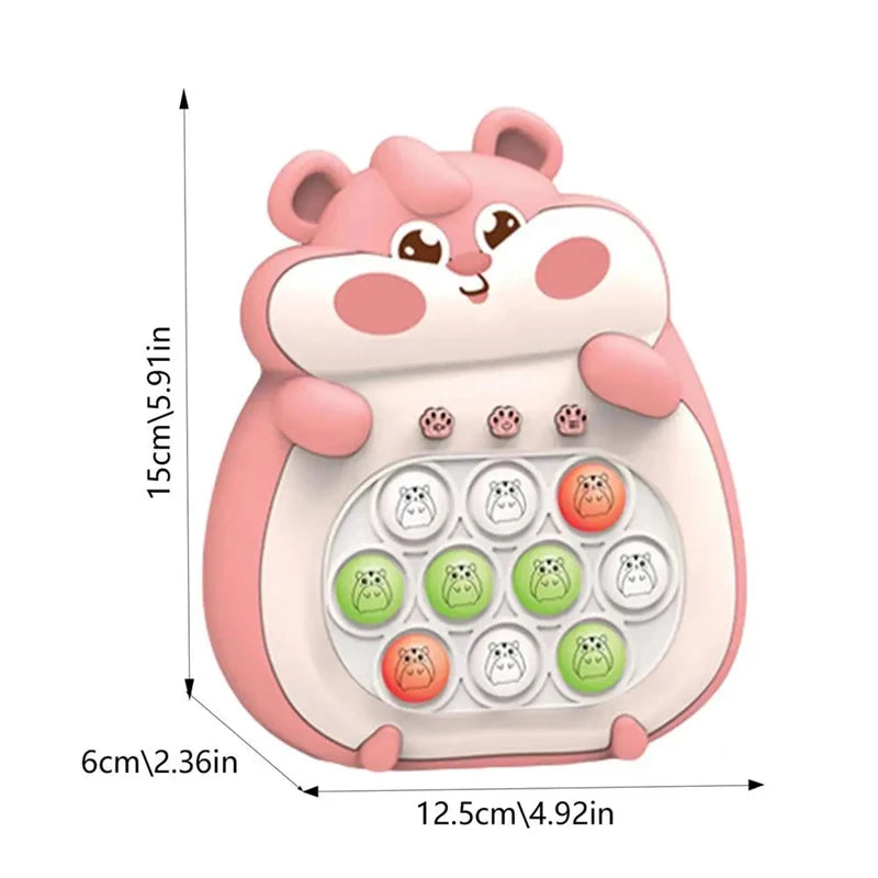 Electronic Pop Push Quick Push Game Console with LED Display