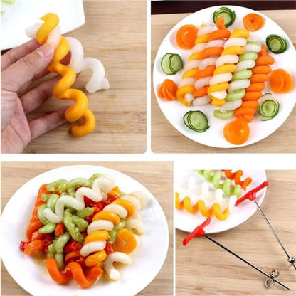 Manual Potato Spiral Cutter