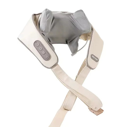 Wireless Neck & Back Massager – Kneading Massage Shawl for Neck, Shoulders & Trapezius Muscle Relief