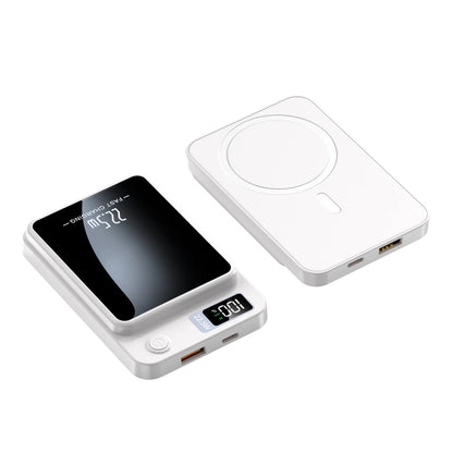 Magnetic Wireless Power Bank 10000mAh 20000mAh Portable Digital Display Powerbank for IPhone Xiaomi Huawei 4 Colors Available by Haraps.com