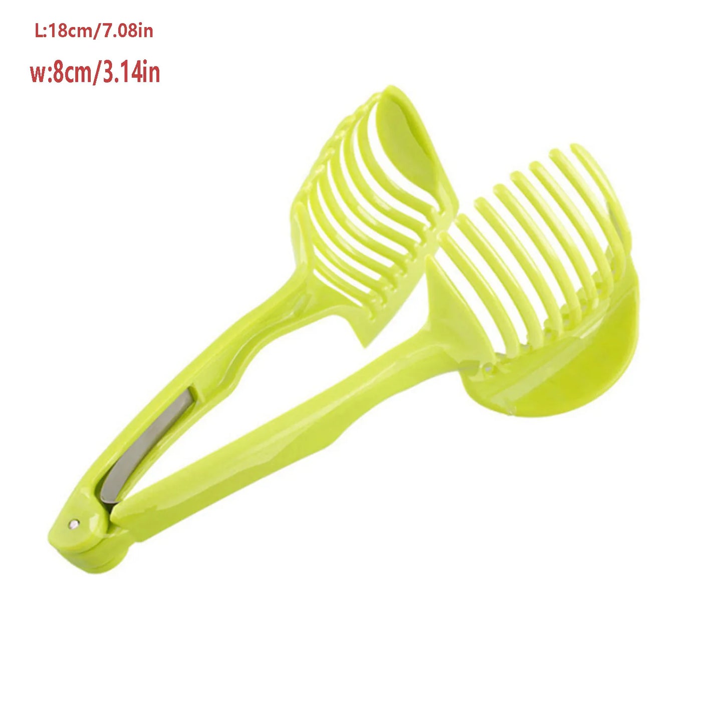 Plastic Kitchen Handheld Vegetable Slicer for Potato or Tomato