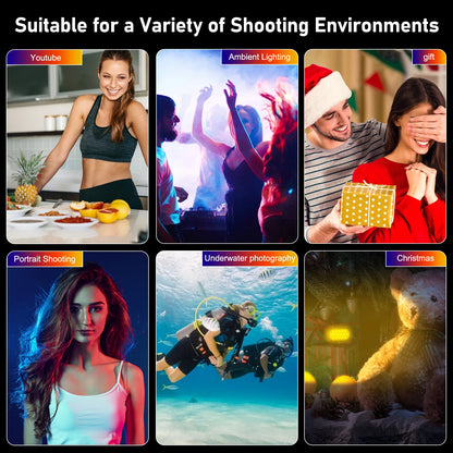 RGB Fill Light for Photography and Outdoor Vlogging