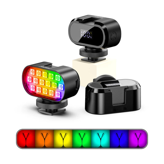 RGB Fill Light for Photography and Outdoor Vlogging