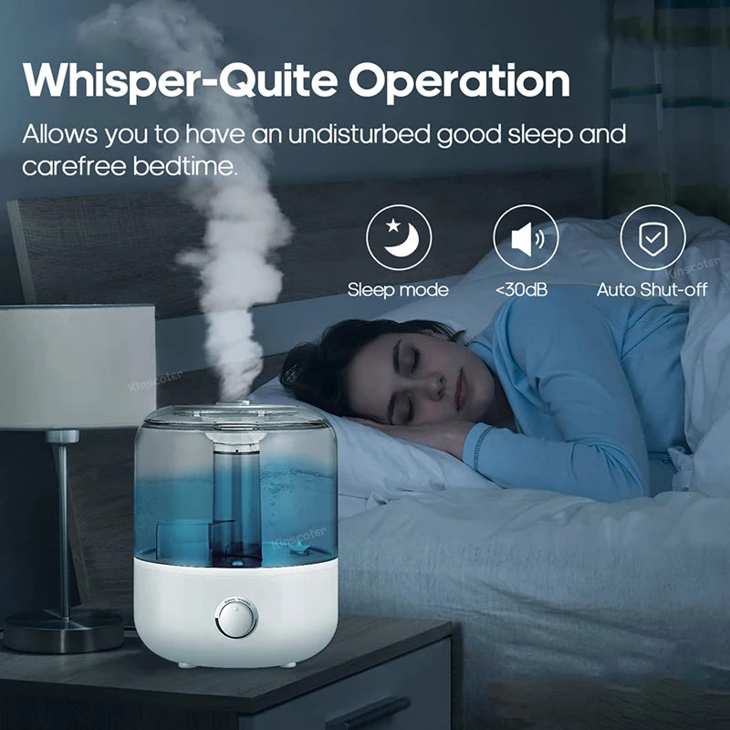Professional 3L Air Humidifier with Remote Control Timer