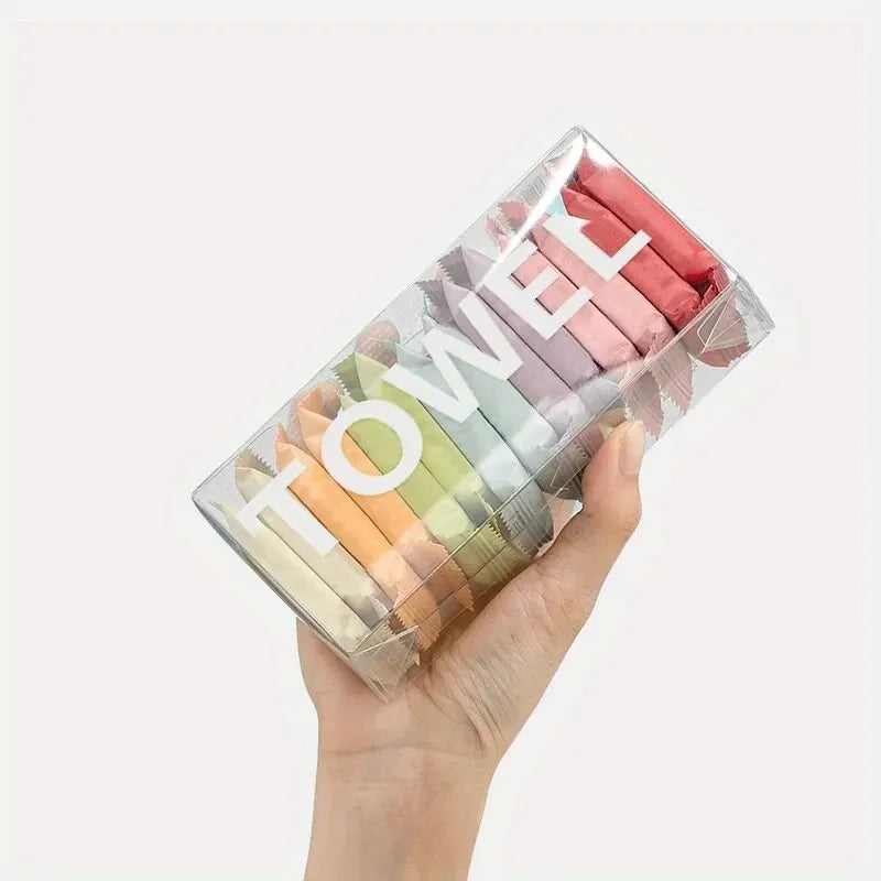 14-Pack Portable Compressed Face Towels