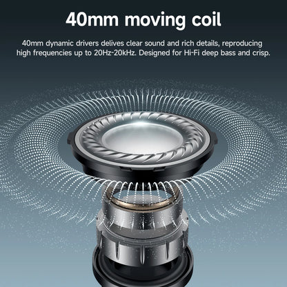 HOCO W65 Plus ANC Noise Reduction Bluetooth Headphones Over The Ear Wireless Big Earphone Hifi Sounds Sport Headsets With Button by Haraps.com