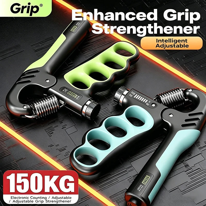 5-100/150kg Grip Strength Gym Wrist Expander Hand Strengthener Adjustable Muscle Recovery Fitness Hand Strength Exercise by Haraps.com