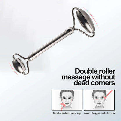 Ice Face Roller & Gua Sha Skincare Set
