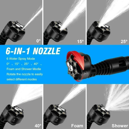 200Bar Brushless High Pressure Washer Electric Water Gun With Bucket Car Cleaner Spray Gun For Makita 21V Battery Pin by Haraps.com