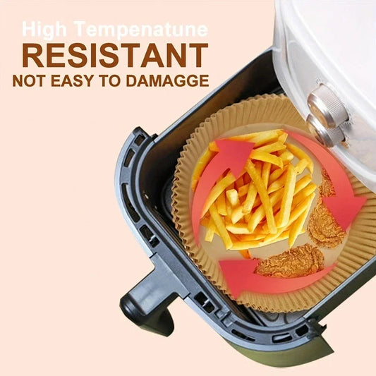 50pcs Air Fryer Disposable Parchment Paper