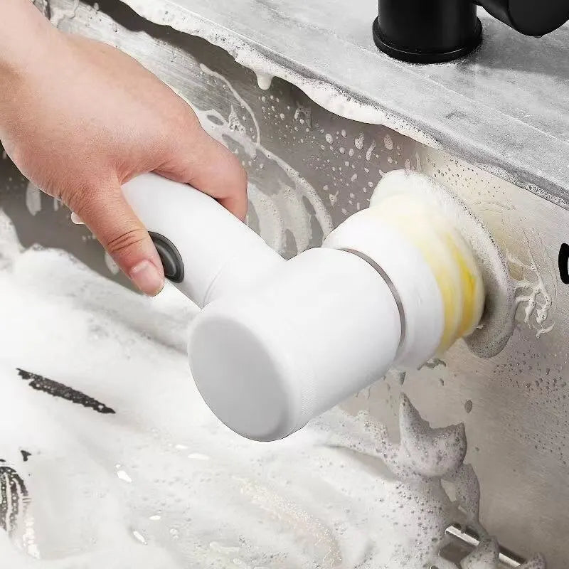 Wireless Handheld Electric Power Scrubber