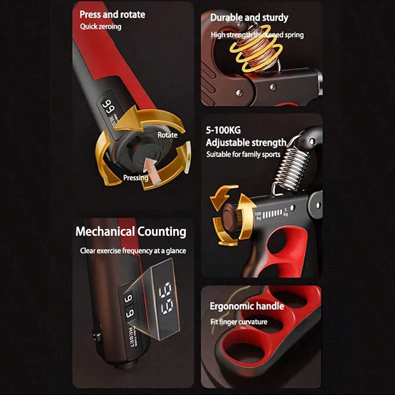 Adjustable Hand Grip Strengthener
