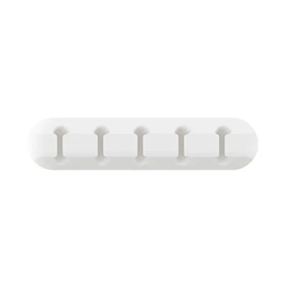 Silicone USB Cable Organizer - Cable Winder & Desktop Tidy Clips for Mouse, Headphones, and Wires