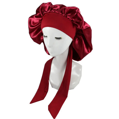 Satin Sleeping Hair Care Bonnet