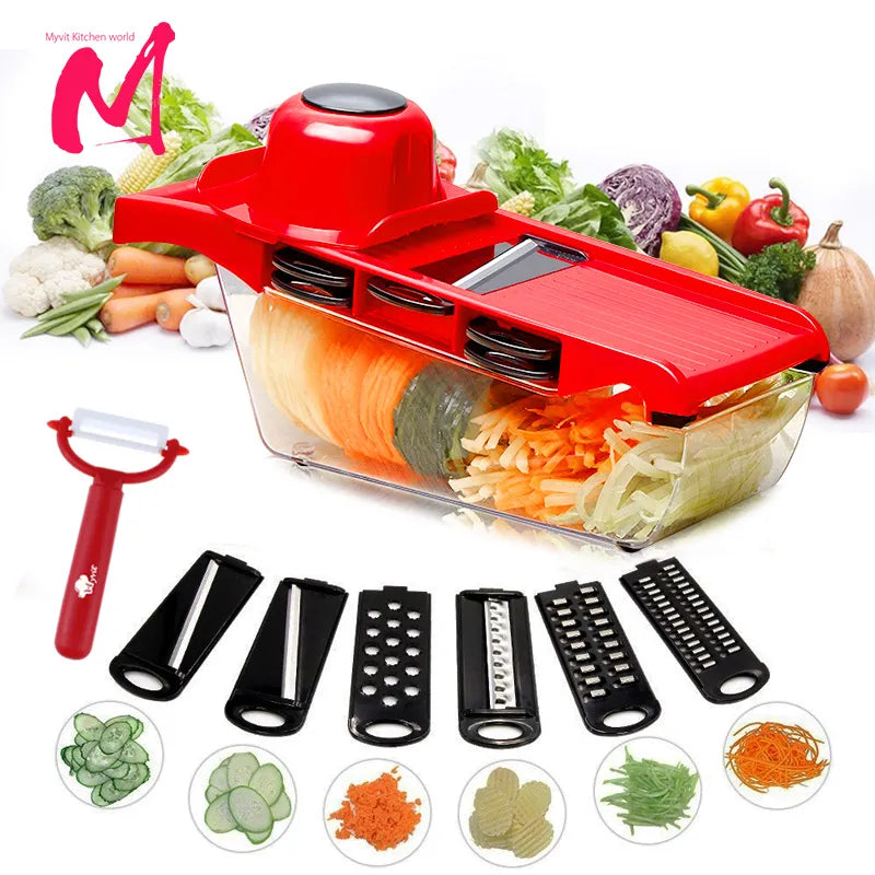 Kitchen Helper Vegetable Cutter and Slicer with Steel Blade