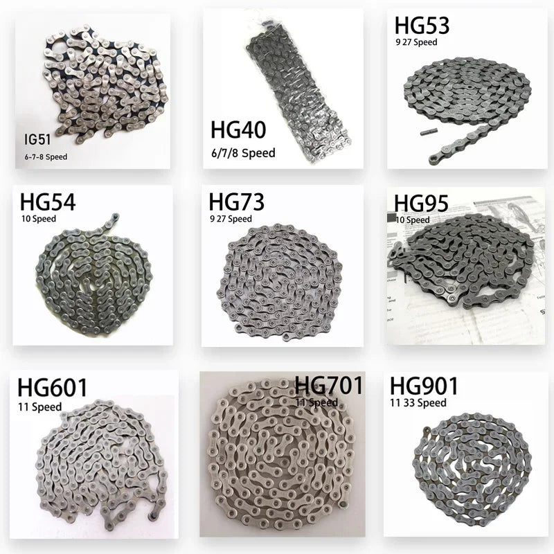 8/9/10/11/12-Speed Bicycle Chains for Various Models