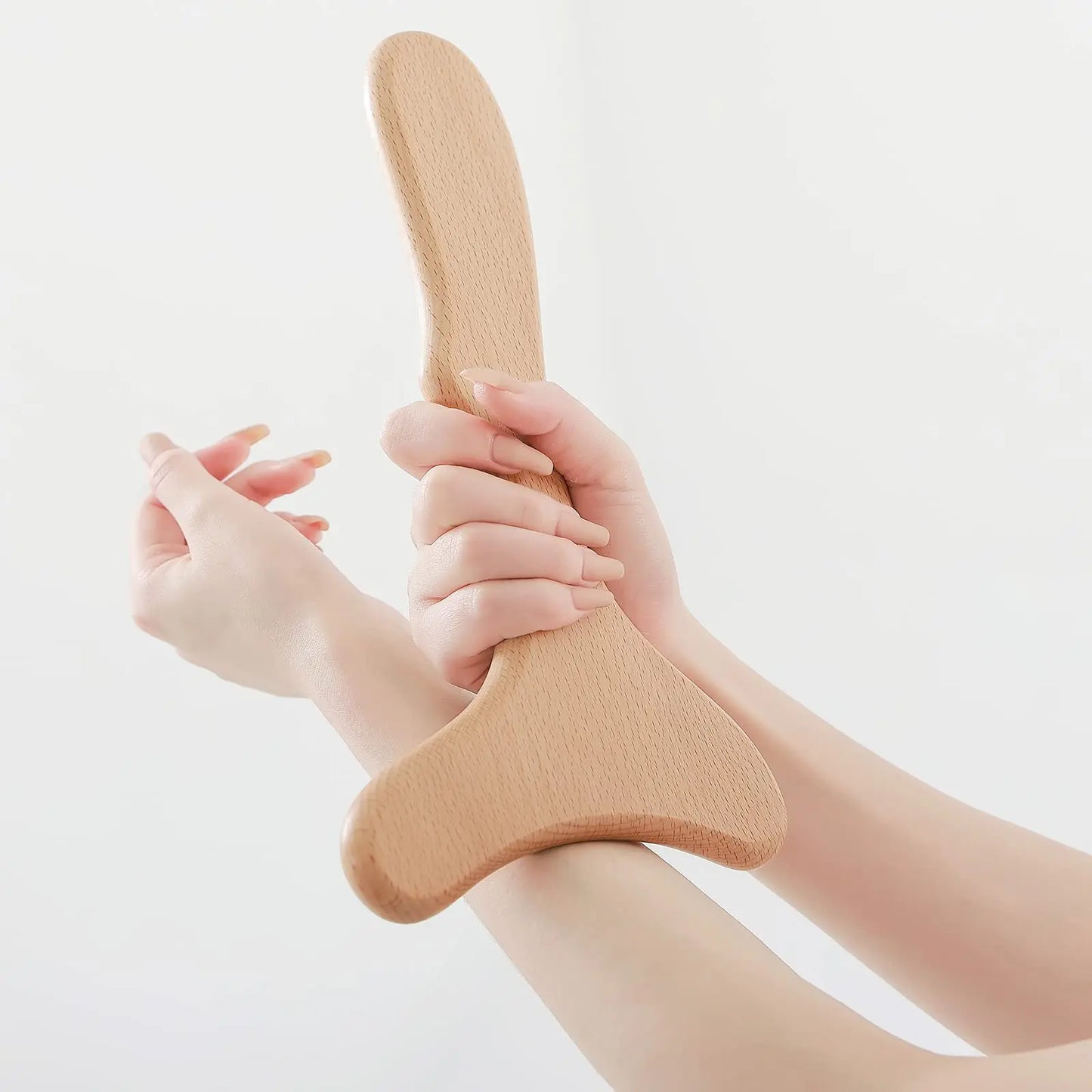 LymphaWood Roller Massager Set Gua Sha Body Tool by Haraps.com