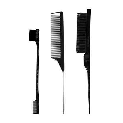 Pro Fine Tooth Rat Tail Comb/Set