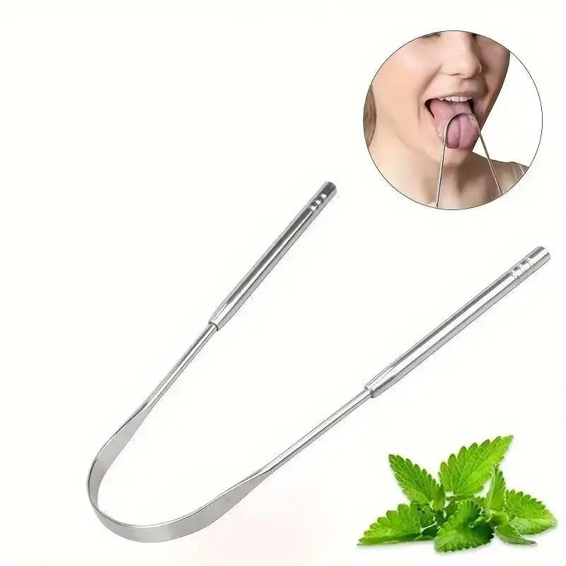 U-Shaped Stainless Steel Tongue Scraper
