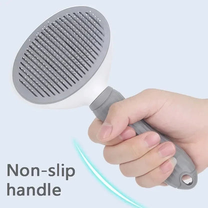 Self-Cleaning Pet Grooming Brush – Hair Remover Comb for Dogs & Cats