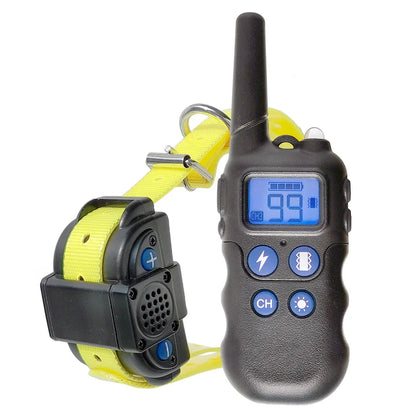 Professional Dog Training Collar with Walkie-Talkie Functionality