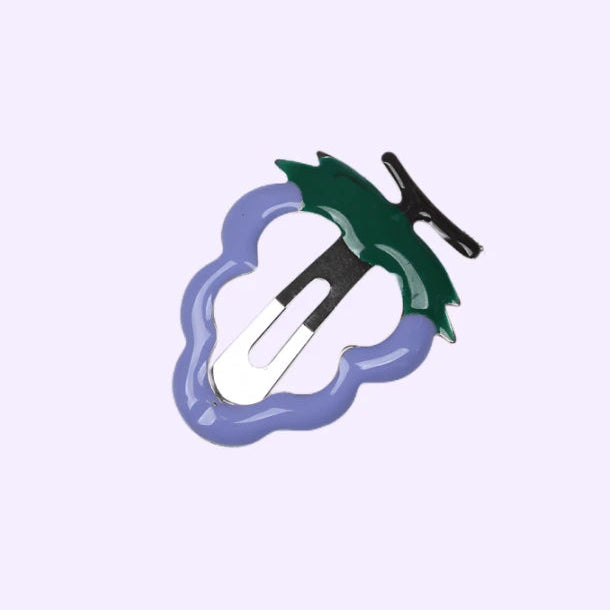 10 Pack Fruit Hair Clips